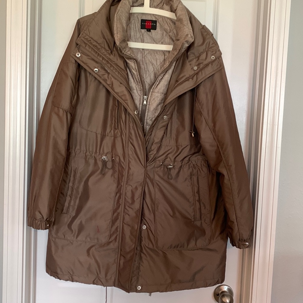 Beautiful taupe winter jacket